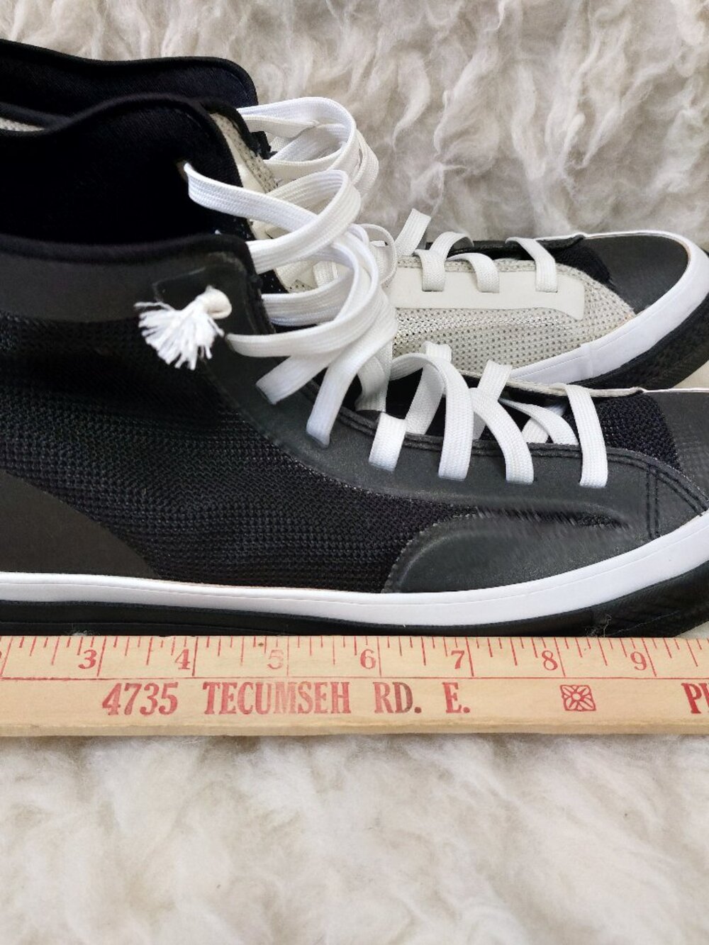 Converse White & Black Mesh All Star Chuck 70 Sneakers US Men-9.5/Wo's-11.5 - Picture 3 of 10